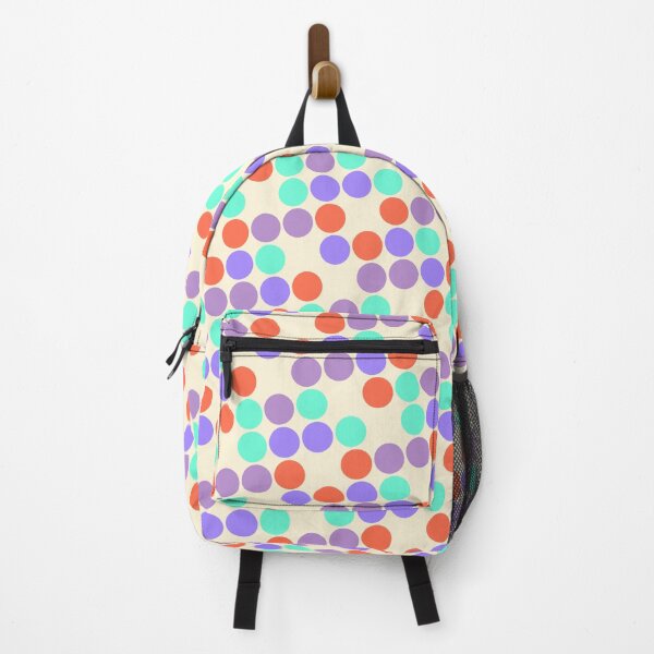 Item preview, Random Colorful Sequenced Dots Yellow Base designed and sold by EvergreenMotifs.