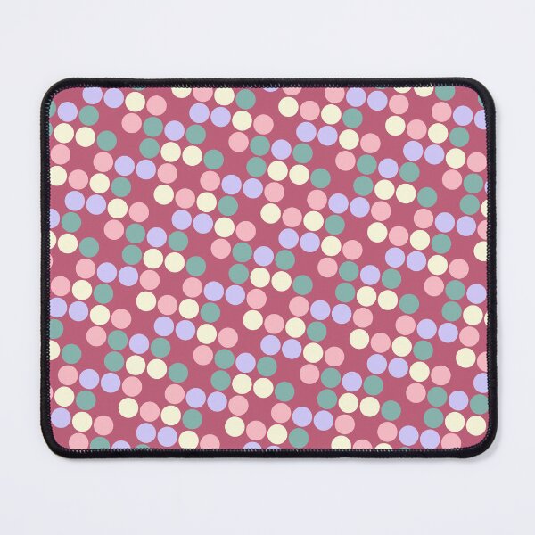 Item preview, Random Colorful Sequenced Dots Pink Base designed and sold by EvergreenMotifs.