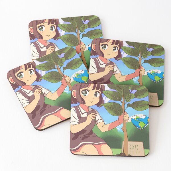 Item preview, The little girl planted a tree designed and sold by vatisa.