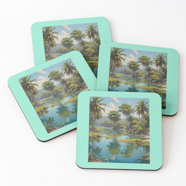 Item preview, Secluded lagoon 2 designed and sold by seahorse crossing.