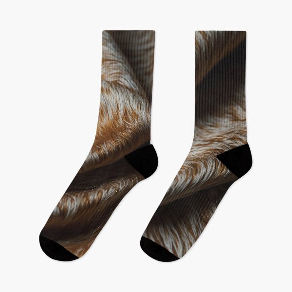 Item preview, Realistic 3D wild fox skin, animal leather in brown and white tones, animal print style designed and sold by Carlos Gudino.
