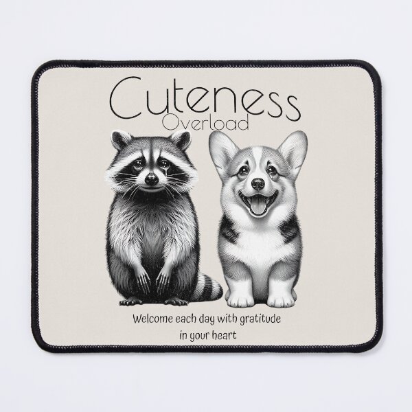 Item preview, Corgi & Raccoon Cuteness designed and sold by Eagleson21.