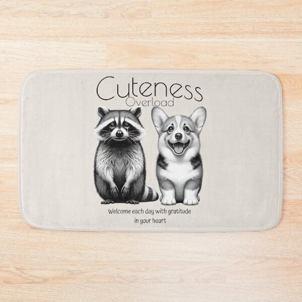 Item preview, Corgi & Raccoon Cuteness designed and sold by Eagleson21.