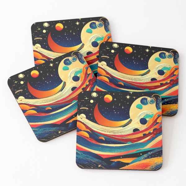 Item preview, Galactic voyage, lunar journey. designed and sold by Zofia Sosnecka.