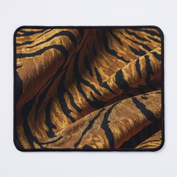 Item preview, Realistic 3D wild tiger skin, animal leather in brown and black tones, animal print style designed and sold by Carlos Gudino.