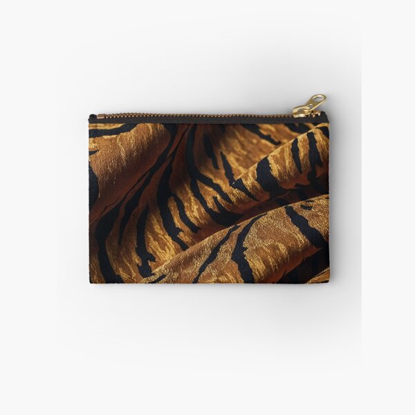 Item preview, Realistic 3D wild tiger skin, animal leather in brown and black tones, animal print style designed and sold by Carlos Gudino.