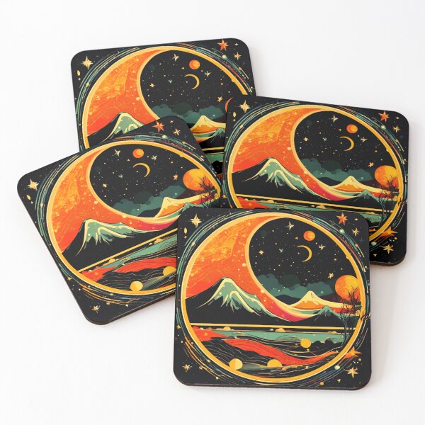 Item preview, Galactic voyage, lunar journey. designed and sold by Zofia Sosnecka.