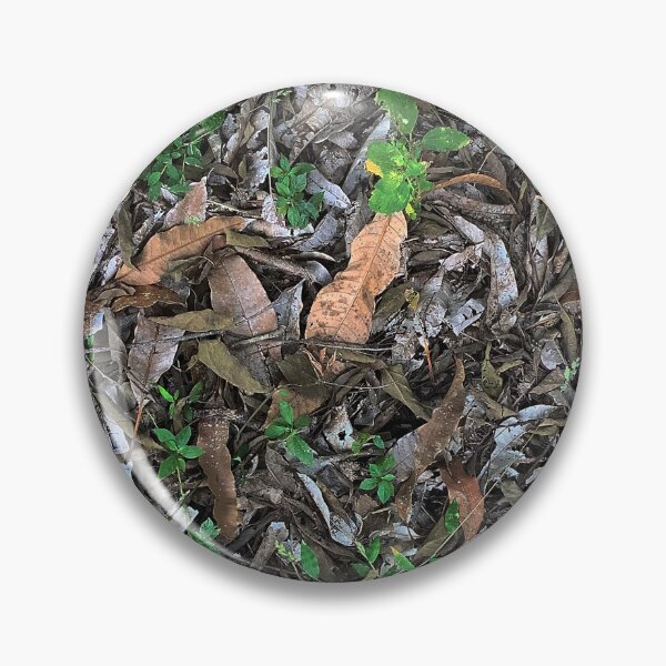 Item preview, 3D realistic texture of dry leaves, plant coverage in gold and brown tones, animal print style designed and sold by Carlos Gudino.