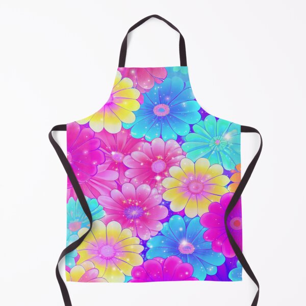 Item preview, Colorful Anime Flower Pattern designed and sold by LMStudioDesigns.