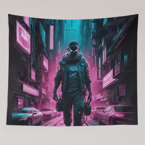 Item preview, Cyberpunk Urban Explorer designed and sold by Exodoi.