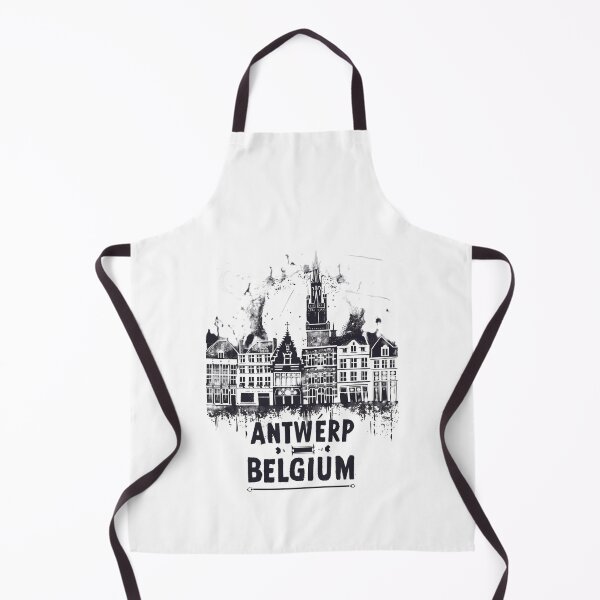Item preview, A Vintage Travel Illustration of Antwerp - Belgium designed and sold by GoodOldVintage.