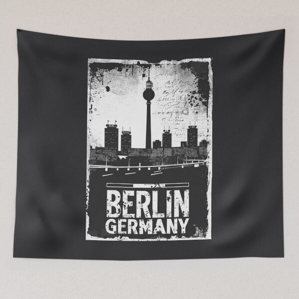 Item preview, A Vintage Travel Illustration of Berlin - Germany  designed and sold by GoodOldVintage.