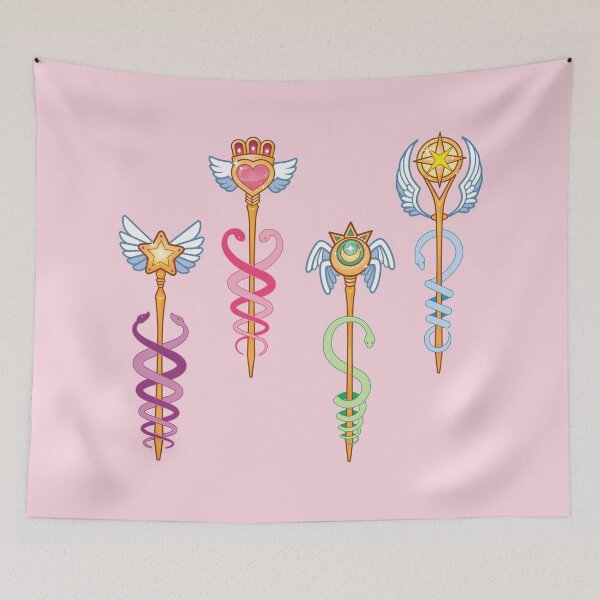 Item preview, Magical Kawaii Staff Quartet designed and sold by maidacervania.