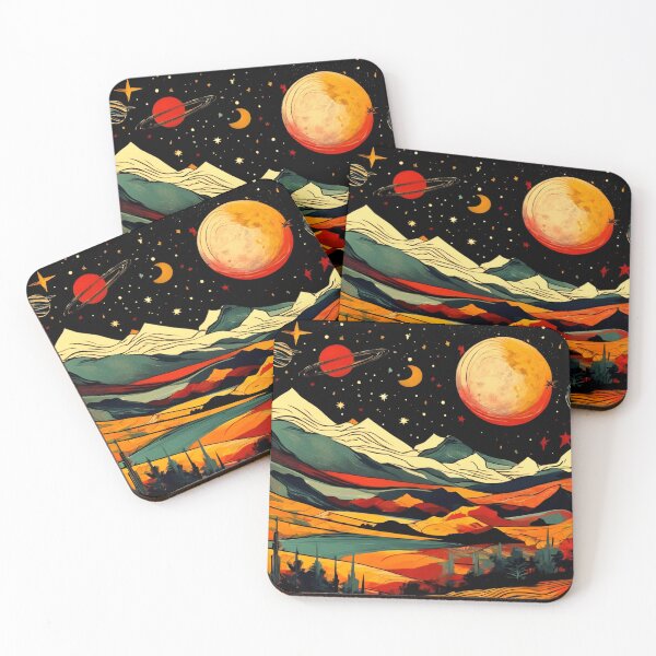 Item preview, Galactic voyage, lunar journey. designed and sold by Zofia Sosnecka.
