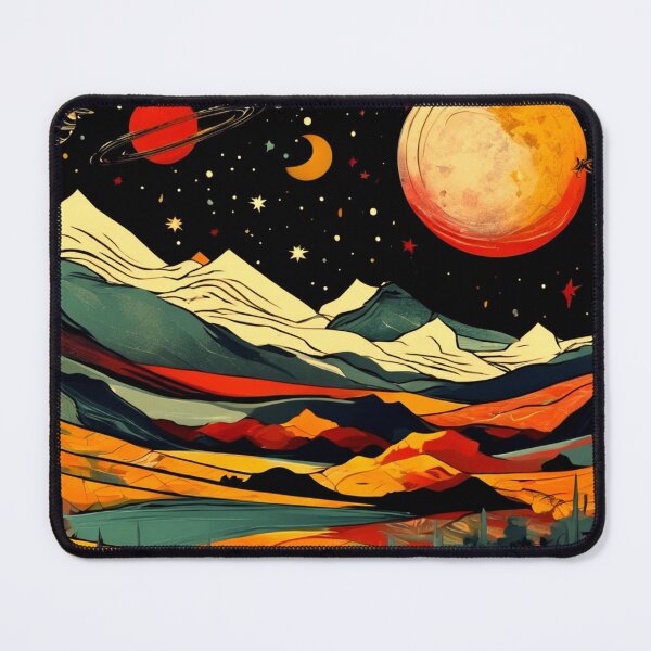 Item preview, Galactic voyage, lunar journey. designed and sold by Zofia Sosnecka.