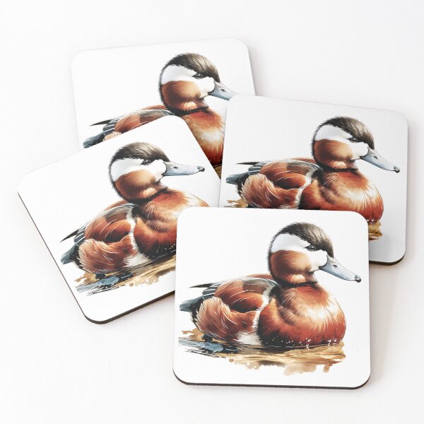 Item preview, Watercolor Ruddy Duck designed and sold by TheAnimalZ00.