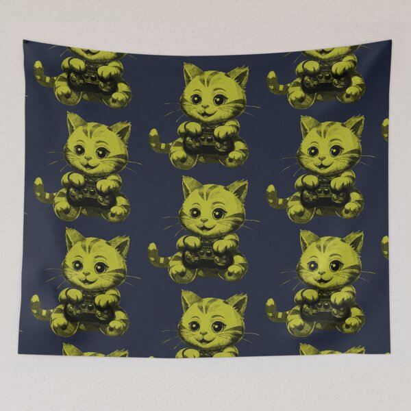 Item preview, Gamer Cat designed and sold by kinpirks.