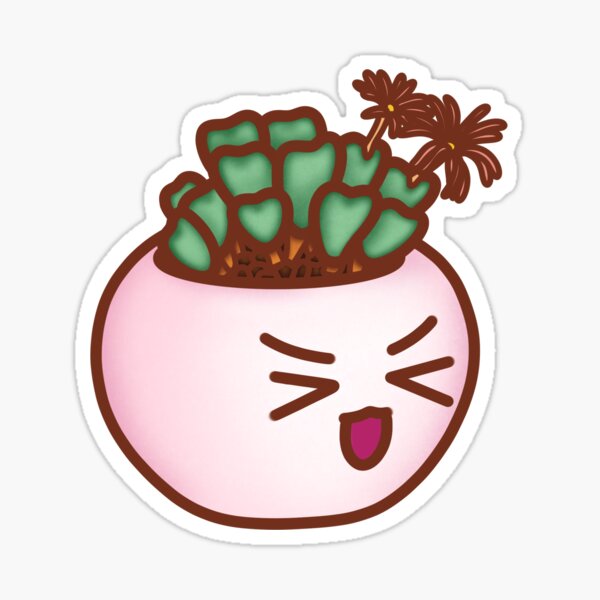 Doodles Series - Succulents #9 Sticker