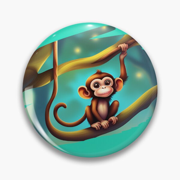 Item preview, Monkey in nature designed and sold by DebriArte.