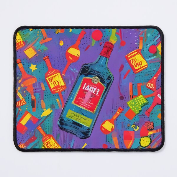 Item preview, Alcohol bottle, digital art,  designed and sold by Nomad-Maynard.