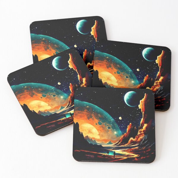 Item preview, Galactic voyage, lunar journey. designed and sold by Zofia Sosnecka.
