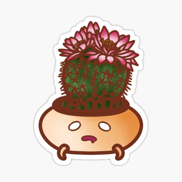 Doodles Series - Cactus #1 Sticker