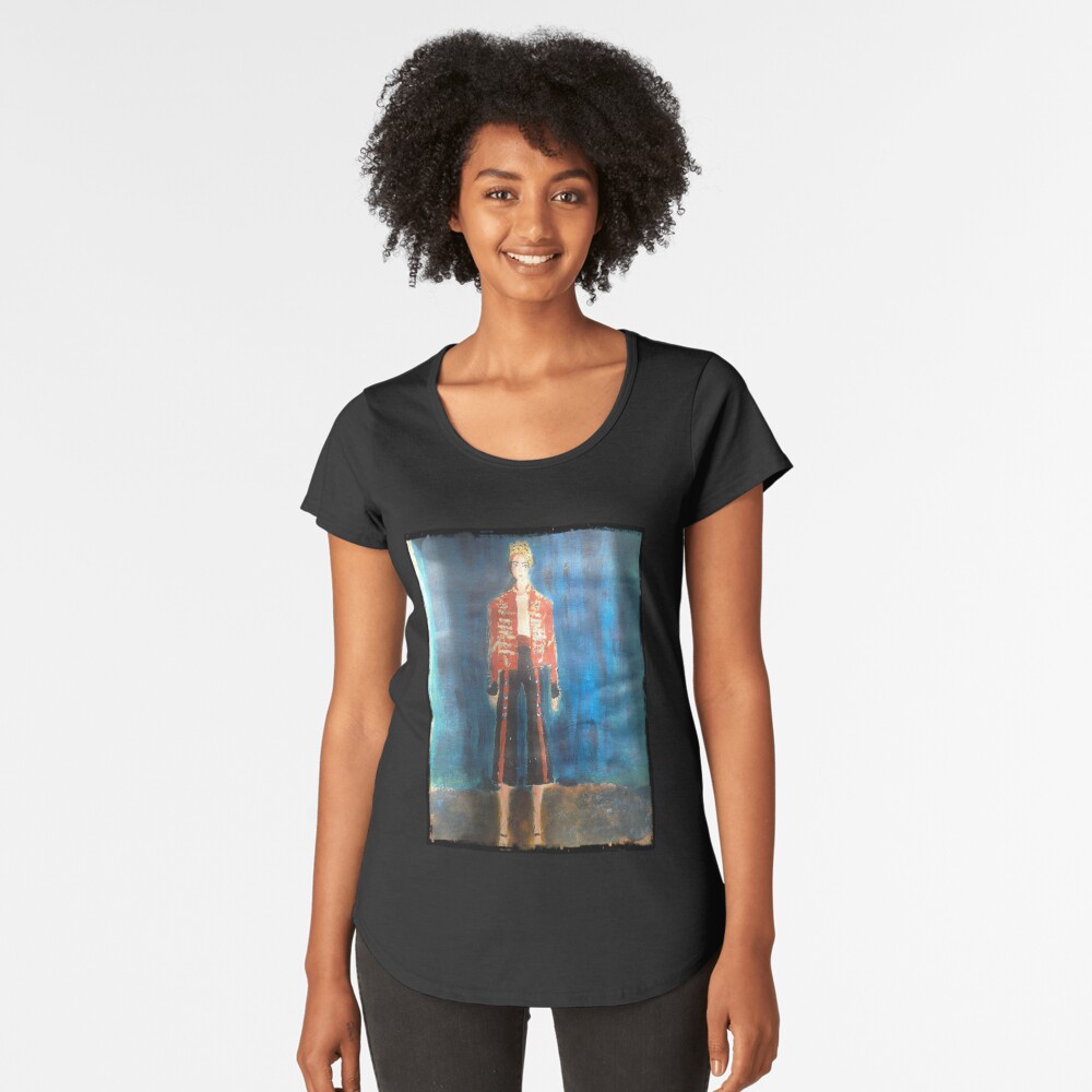 Southern European Mediterranean Kind of Girl Premium Scoop T-Shirt