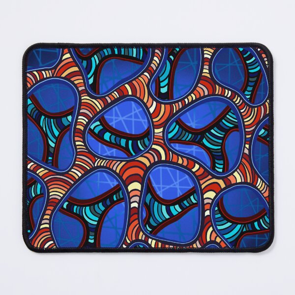 Item preview, Colorful space web optical illusion designed and sold by DaveDanchuk.