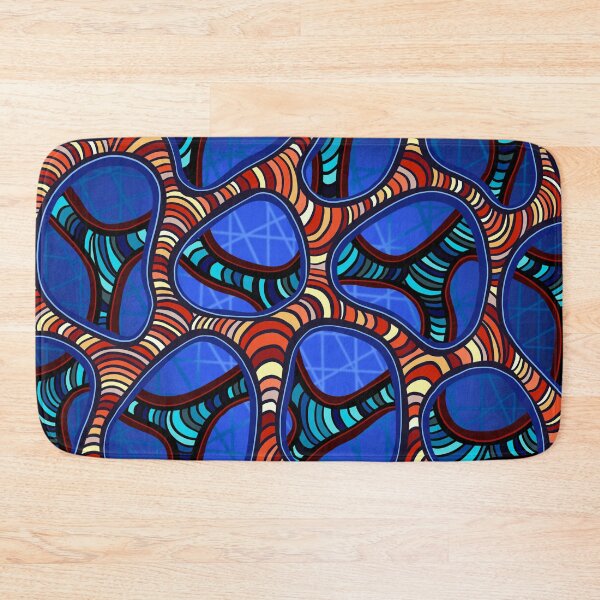 Item preview, Colorful space web optical illusion designed and sold by DaveDanchuk.