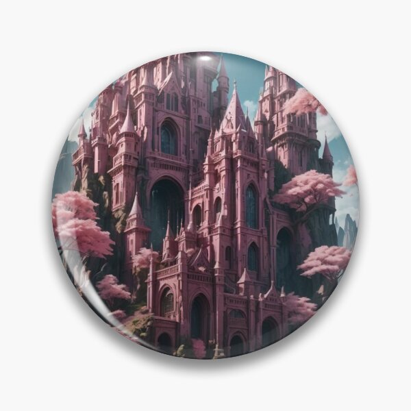 Item preview, Pink castle  designed and sold by PatriceArtwork.