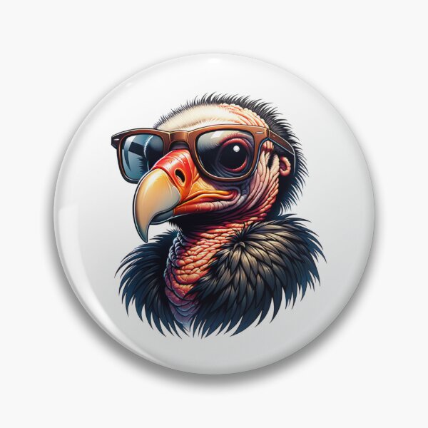 Item preview, Turkey Vulture Wearing Sunglasses designed and sold by TheAnimalZ00.