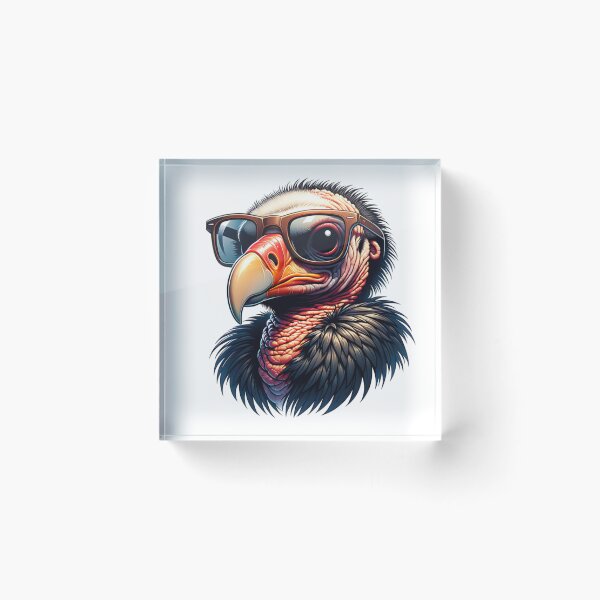 Item preview, Turkey Vulture Wearing Sunglasses designed and sold by TheAnimalZ00.