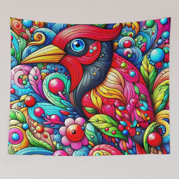 Item preview, Blue Eyed Bird  designed and sold by connie campbell.