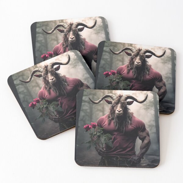 Item preview, Yule Goat with Rose designed and sold by nipunab.