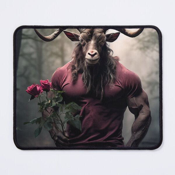 Item preview, Yule Goat with Rose designed and sold by nipunab.