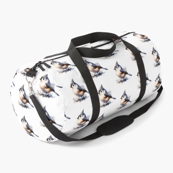 Item preview, Watercolor Tufted Titmouse Bird designed and sold by TheAnimalZ00.