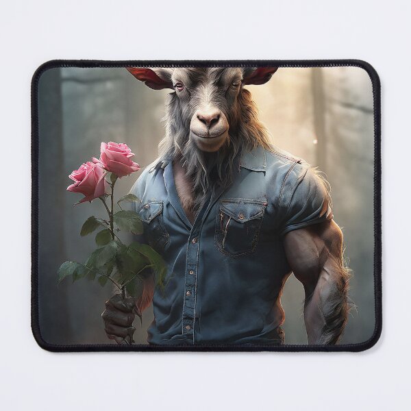 Item preview, Yule Goat with Rose designed and sold by nipunab.