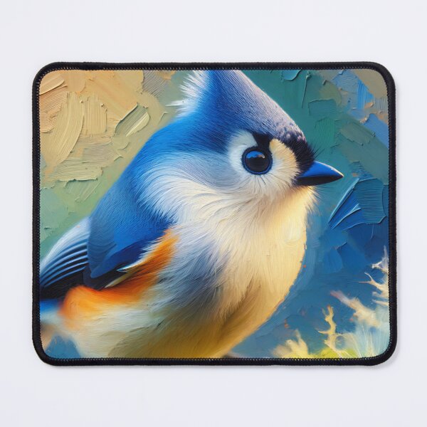 Item preview, Tufted Titmouse Painting designed and sold by TheAnimalZ00.