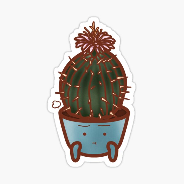 Doodles Series - Cactus #5 Sticker