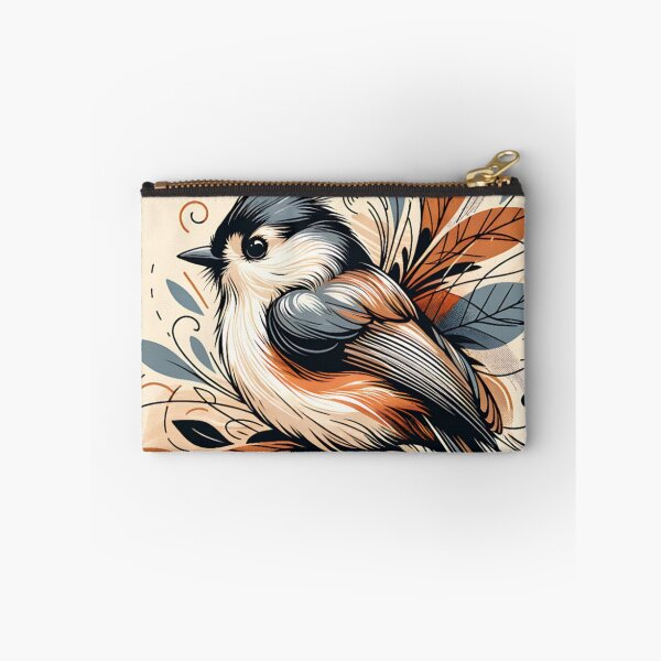 Item preview, Abstract Tufted Titmouse Art designed and sold by TheAnimalZ00.