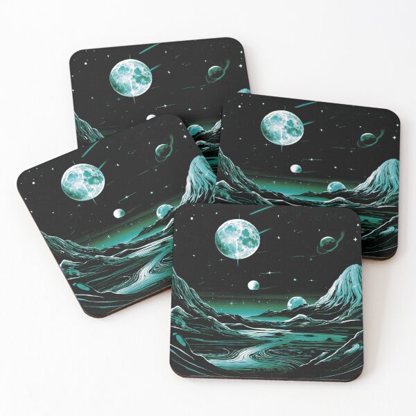 Item preview, Galactic voyage, lunar journey. designed and sold by Zofia Sosnecka.