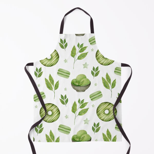 Item preview, Matcha Pastries and Green Tea Leaves designed and sold by Item Geeks.