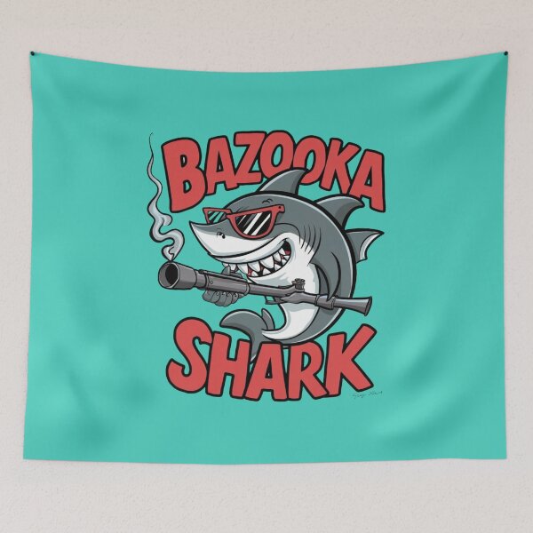 Artikelvorschau, Bazooka Jaws Fury entworfen und verkauft von EnchantedDecor.