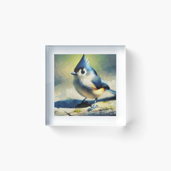 Item preview, Tufted Titmouse Art designed and sold by TheAnimalZ00.