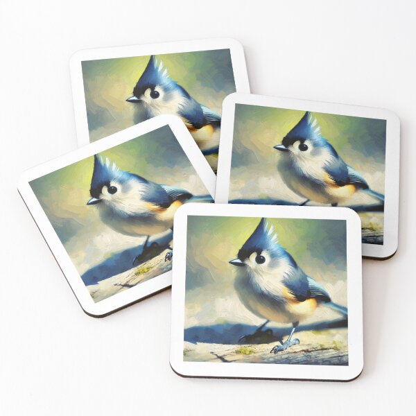 Item preview, Tufted Titmouse Art designed and sold by TheAnimalZ00.