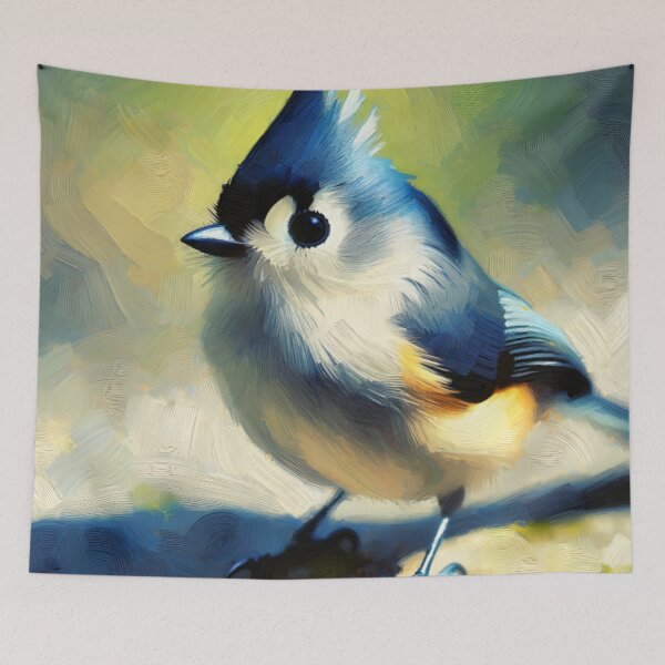 Item preview, Tufted Titmouse Art designed and sold by TheAnimalZ00.