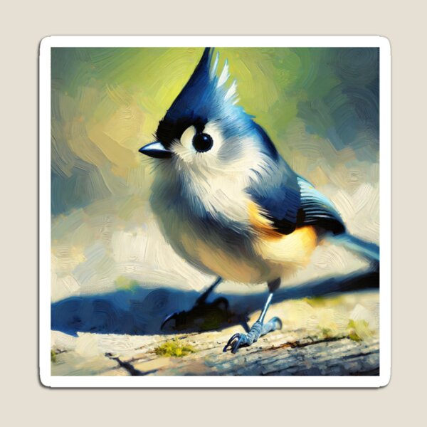 Item preview, Tufted Titmouse Art designed and sold by TheAnimalZ00.