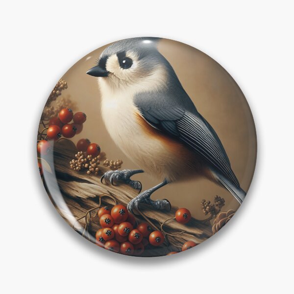 Item preview, Tufted Titmouse Art designed and sold by TheAnimalZ00.