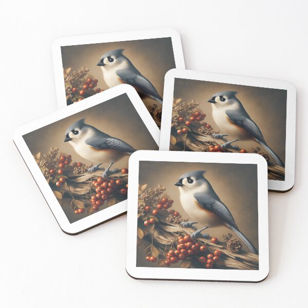 Item preview, Tufted Titmouse Art designed and sold by TheAnimalZ00.