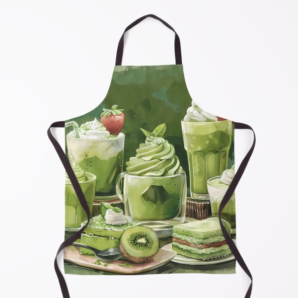 Item preview, Matcha Green Tea Latte and Pastry designed and sold by Item Geeks.